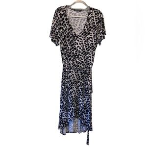 Chris & Carol 3X animal print flowy dress
